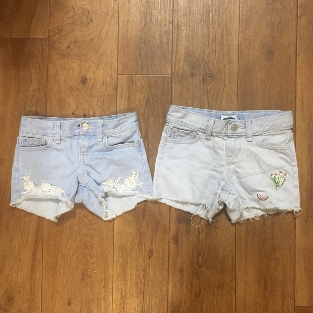 Old navy size 6; Two pairs of shorts